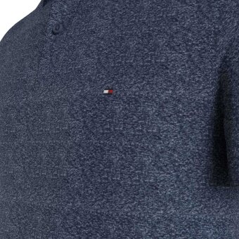 Tommy Hilfiger  - Tommy Hilfiger - Pretwist mouline slim | Polo T-shirt Blå