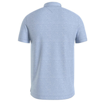Tommy Hilfiger  - Tommy Hilfiger - Pretwist mouline slim | Polo T-shirt Blå