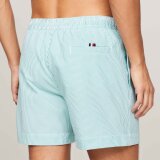 Tommy Hilfiger  - Tommy Hilfiger - Drawstring stripe swim shorts | Badeshorts Grøn Strib