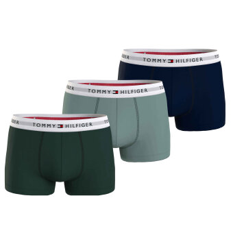 Tommy Hilfiger  - Tommy Hilfiger - TH 3-pack | Trunk Grøn