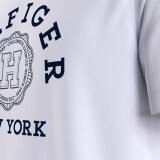 Tommy Hilfiger  - Tommy Hilfiger - TH Hilfiger coin tee | T-shirt Hvid