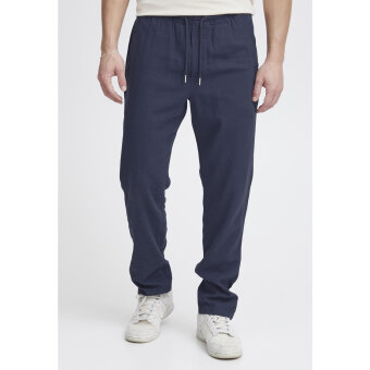 Solid - Solid - Taiz linen pants | Hørbukser Insignia Blue