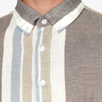 Signal - Signal - Gino linen | Skjorte stripe shirt