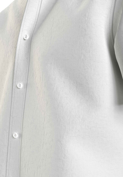 Tommy Hilfiger  - Tommy Hilfiger - Pigment dyed linen shirt | Skjorte Optic White