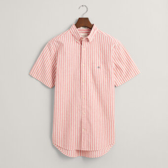 Gant - Gant - Kort Ærmet Skjorte | Sunset Pink