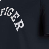 Tommy Hilfiger  - Tommy Hilfiger - TH Hilfiger arched tee | T-shirt Marineblå