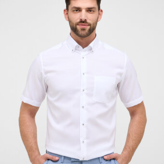 Eterna - Eterna - 4122 00 C14U | K/Æ Modern Fit Skjorte Hvid