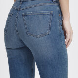 Pulz Jeans ( Dame )  - PULZ - PZKATJA HW CAPRI | BUKSER MEDIUM BLUE