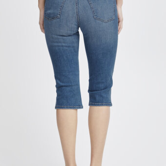 Pulz Jeans ( Dame )  - PULZ - PZKATJA HW CAPRI | BUKSER MEDIUM BLUE