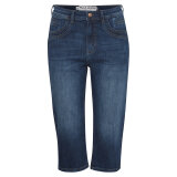 Pulz Jeans ( Dame )  - PULZ - PZKATJA HW CAPRI | BUKSER DARK BLUE