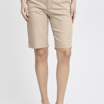 Pulz Jeans ( Dame )  - PULZ - PZCLARA SHO | SHORTS WHITE PEPPER