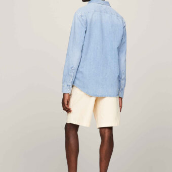 Tommy Hilfiger  - Tommy Hilfiger - TH denim overshirt | Skjorte Blå