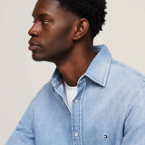 Tommy Hilfiger  - Tommy Hilfiger - TH denim overshirt | Skjorte Blå