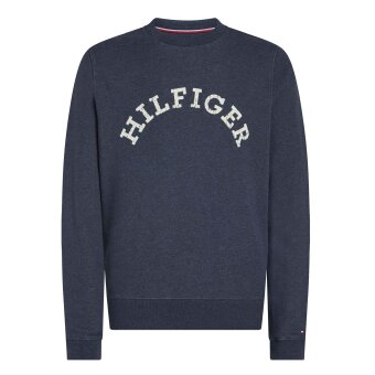 Tommy Hilfiger  - Tommy Hilfiger - TH Hilfiger arched | Sweatshirt Marineblå