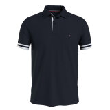 Tommy Hilfiger  - Tommy Hilfiger - TH monotype cuff | Polo T-shirt Marineblå