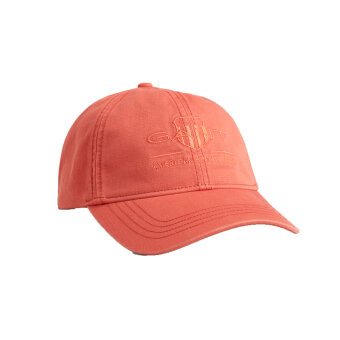 Gant - Gant - Tonal shield cap | Kasket Orange