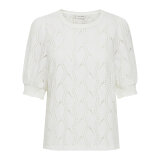 Pulz Jeans ( Dame )  - PULZ - PZADA TEE | TOP BRIGHT WHITE