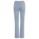 Pulz Jeans ( Dame )  - PULZ - PZNOLLY HW STRI PA | BUKSER PEACOAT