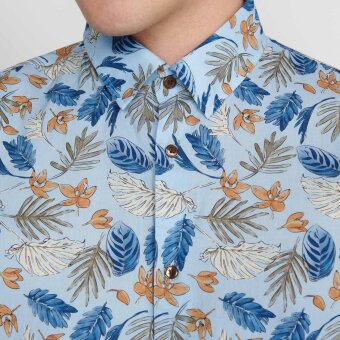 Matinique - Matinique - Klampo shirt | K/Æ Skjorte Chambrey Blue