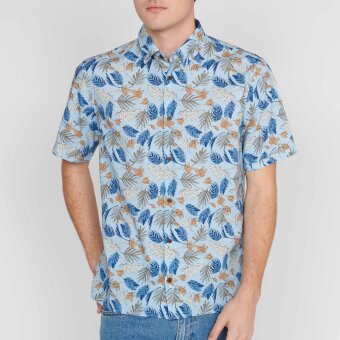 Matinique - Matinique - Klampo shirt | K/Æ Skjorte Chambrey Blue