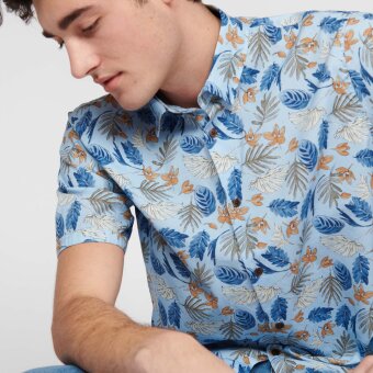 Matinique - Matinique - Klampo shirt | K/Æ Skjorte Chambrey Blue