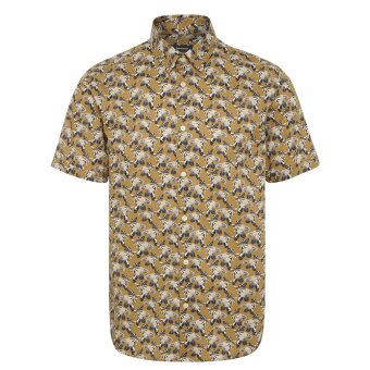 Matinique - Matinique - Trostol shirt print | K/Æ Skjorte Yellow Brown
