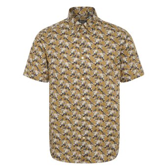 Matinique - Matinique - Trostol shirt print | KÆ Skjorte Yellow Brown