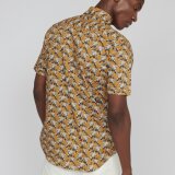 Matinique - Matinique - Trostol shirt print | KÆ Skjorte Yellow Brown