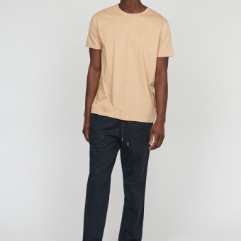 Matinique - Matinique - Jermane mini stripe tee | T-shirt  Yellow Brown