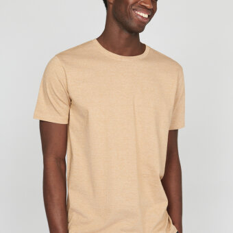 Matinique - Matinique - Jermane mini stripe tee | T-shirt  Yellow Brown