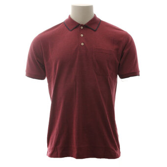 Limited Edition - Limited Edition - Chest pocket | Polo T-shirt Bordeaux