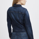 Pulz Jeans ( Dame )  - PULZ - PZKATJA DEN JA | JAKKE DARK BLUE DENIM