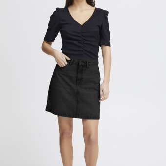 ICHI ( Dame ) - ICHI - IHAVENY SK | NEDERDEL WASHED BLACK