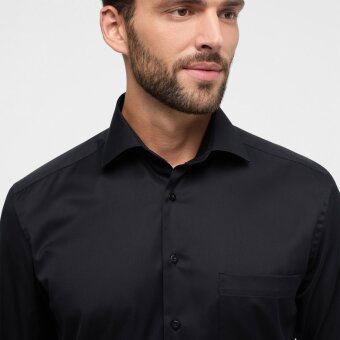 Eterna - Eterna - 8817 E19K | Comfort fit Skjorte Sort 