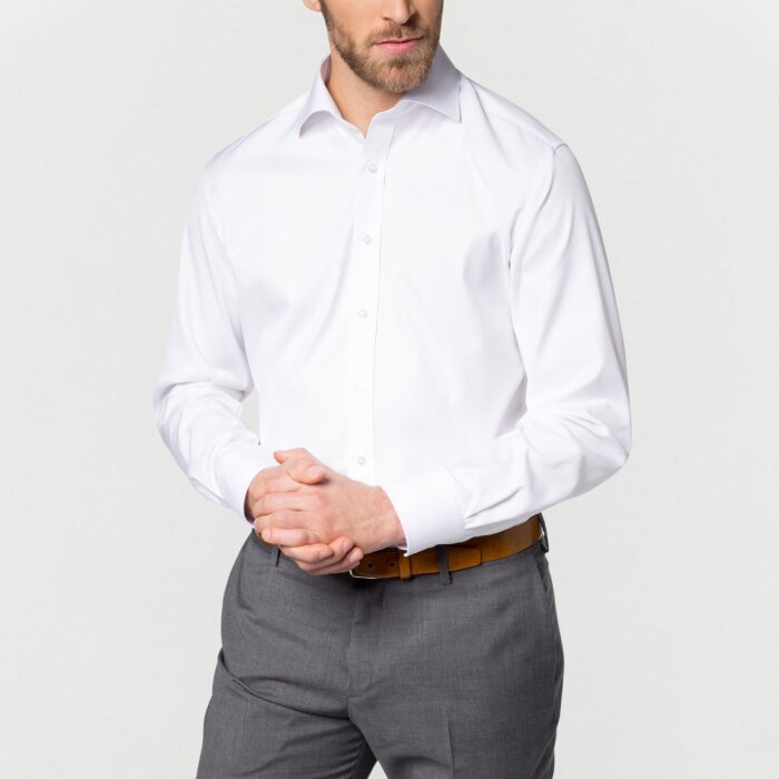 Eterna - Eterna - 8817 X18K | Modern Fit Skjorte Hvid