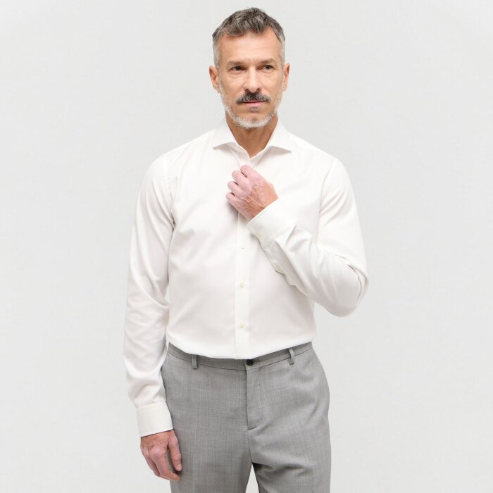 Eterna - Eterna - 8817 F182 | Slim fit Skjorte Beige