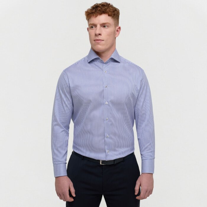 Eterna - Eterna - 3961 X62 | Modern fit Skjorte Blå 