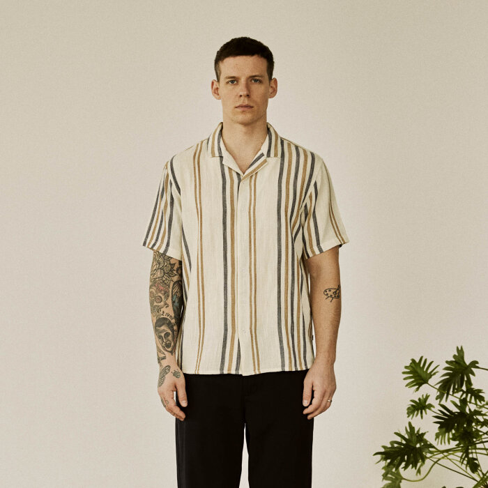 Solid - Solid - Isai | K/Æ Skjorte Oatmeal