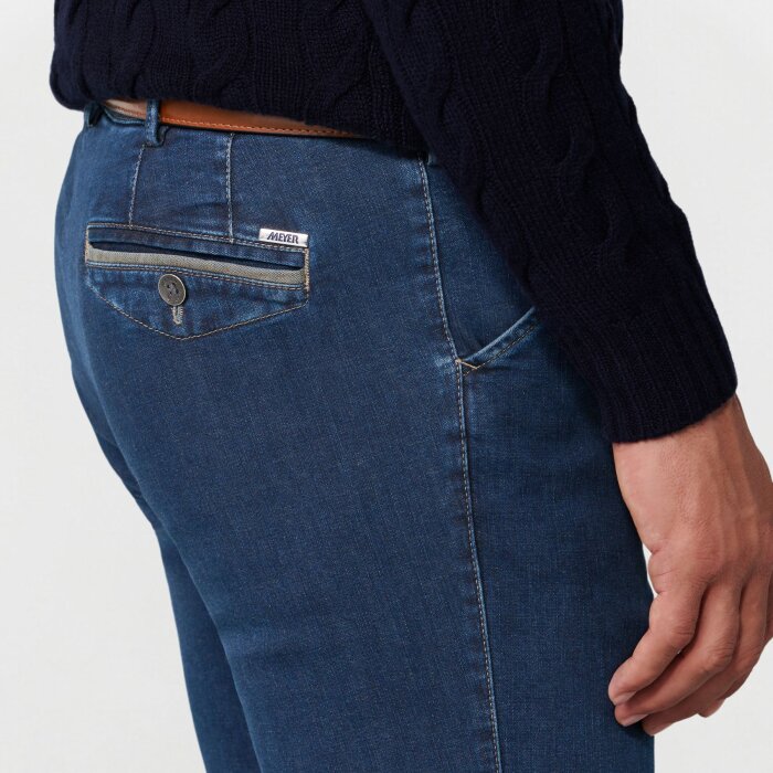 Meyer - Meyer - Chicago 4547 45 | Lærredsbuks Blå