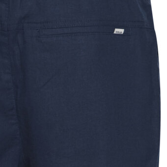 Solid - Solid - Aurelius linen | Hørshorts Insignia Blue