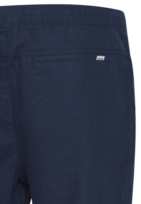 Solid - Solid - Aurelius linen | Hørshorts Insignia Blue