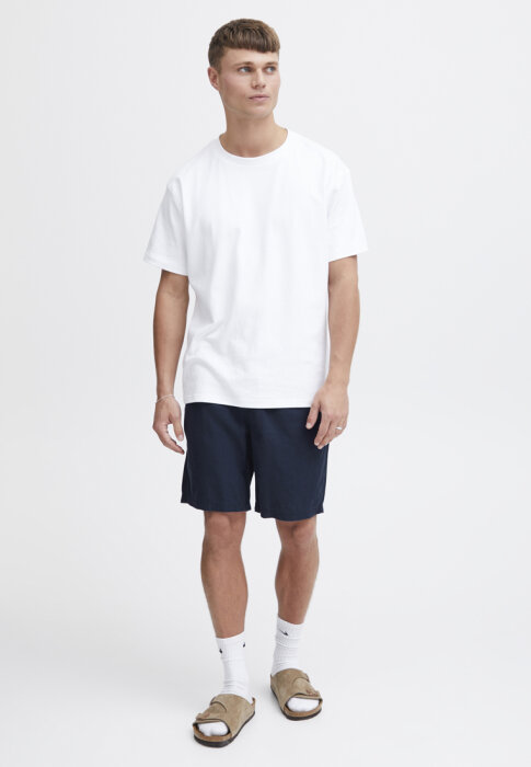 Solid - Solid - Aurelius linen | Hørshorts Insignia Blue