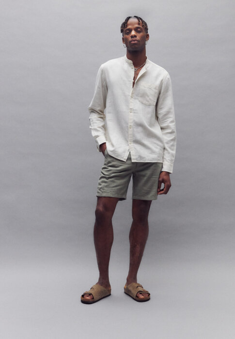 Solid - Solid - Aurelius linen | Hørshorts Vetiver
