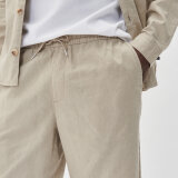 Matinique - Matinique - Barton | Hør shorts Plaza Taupe