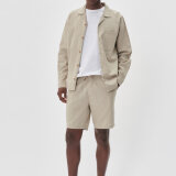 Matinique - Matinique - Barton | Hør shorts Plaza Taupe