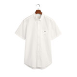 Gant - Gant - Cotton/linen | K/Æ Regular fit Skjorte Hvid