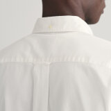 Gant - Gant - Cotton/linen | K/Æ Regular fit Skjorte Hvid