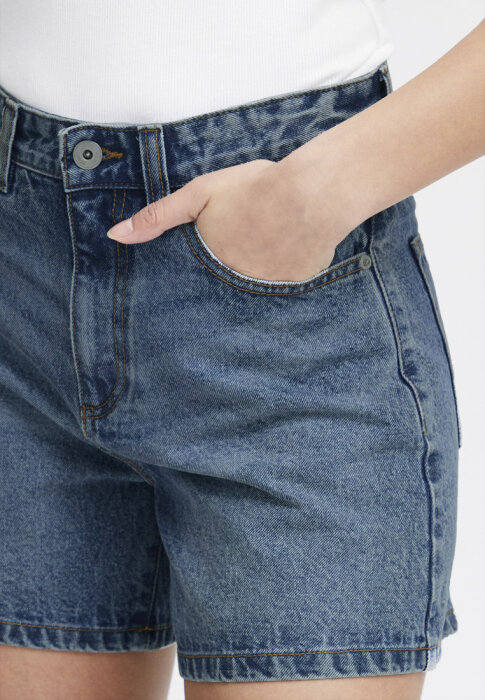 ICHI ( Dame ) - ICHI - IHAVENY SHO | SHORTS MEDIUM BLUE