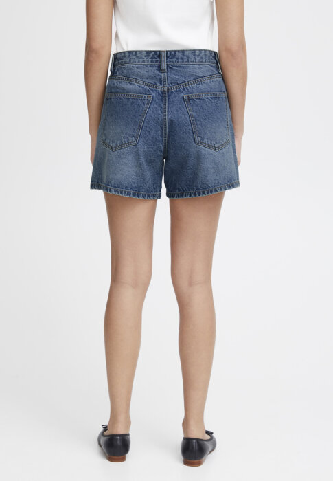 ICHI ( Dame ) - ICHI - IHAVENY SHO | SHORTS MEDIUM BLUE