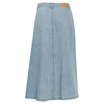 Pulz Jeans ( Dame )  - PULZ - PZJOSIE SKIRT | NEDERDEL BLEACHED BL